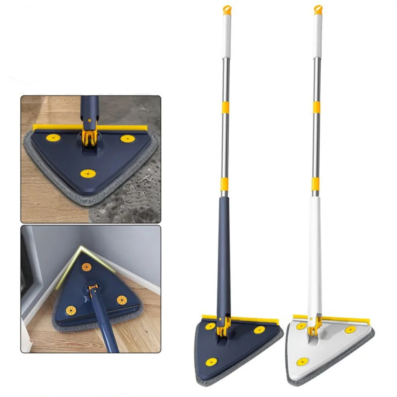 360° Rotatable Triangle Deep-Cleaning Mop