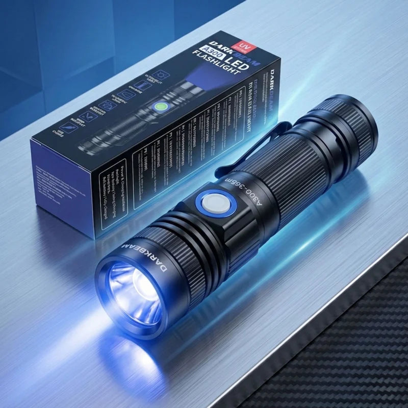 Rechargeable UV Paint Inspection & Fluorescent Detection Light