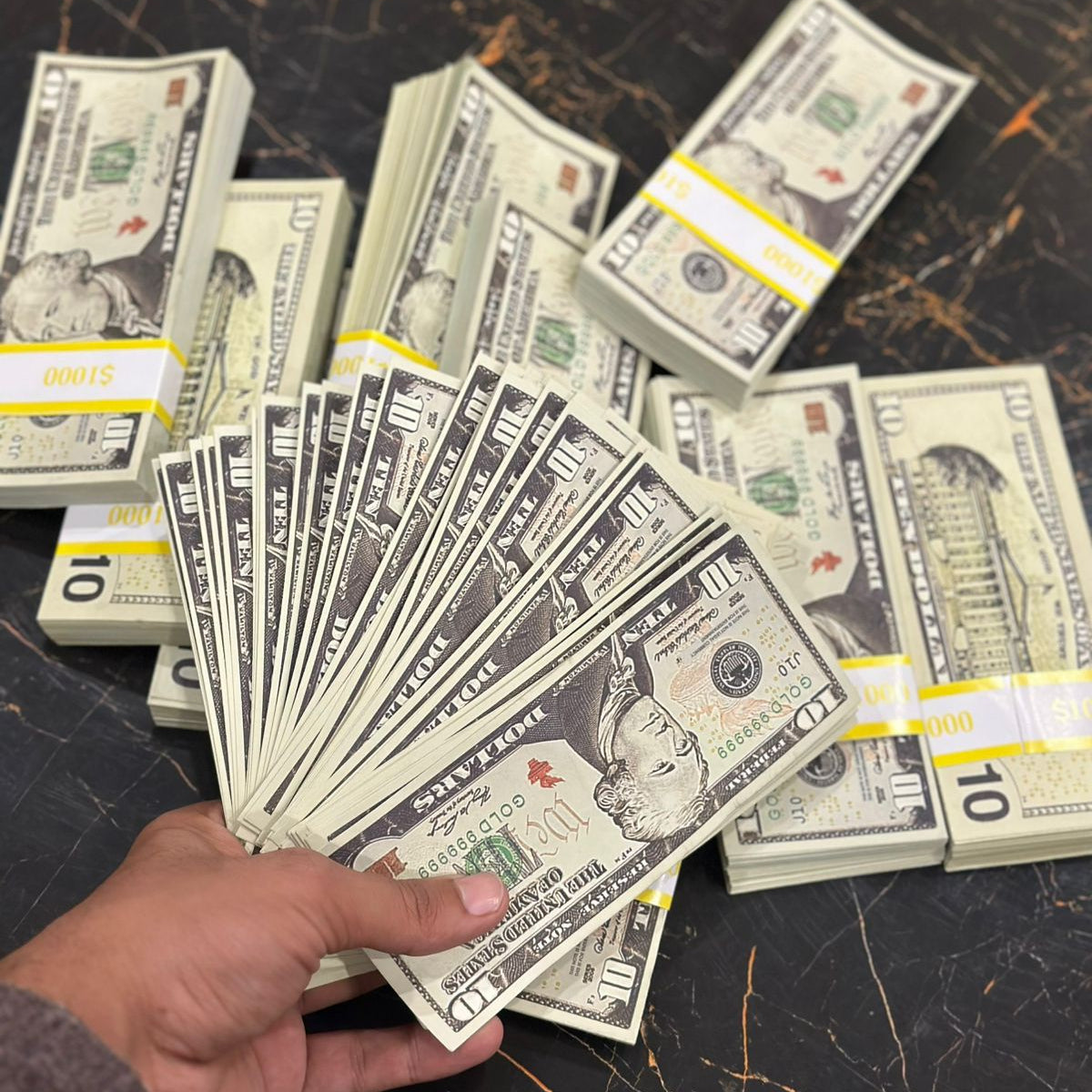 Fake Dollars ( 100 Notes in 1 Pack)