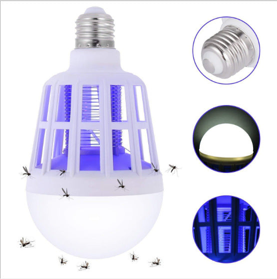 Mosquito Trap Repellent Zapper Killer Lamp Bulb Light