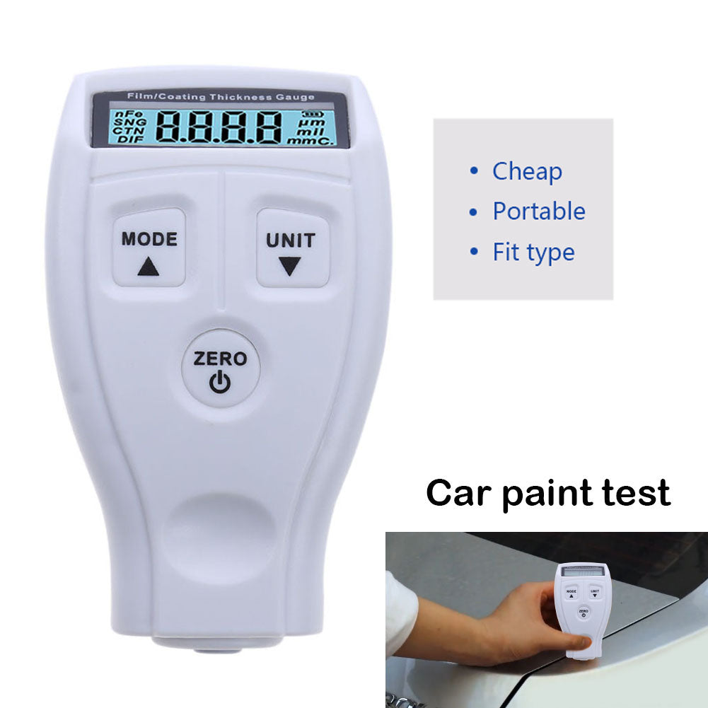Car Paint Tester Coating Thickness Gauge Paint Meter Coating Thickness Gauge