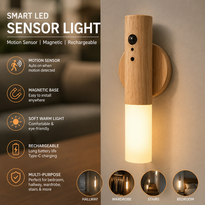 Smart Magnetic LED Sensor Light