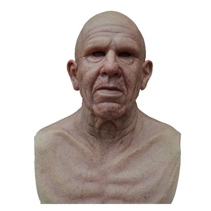 Old Man Head Mask
