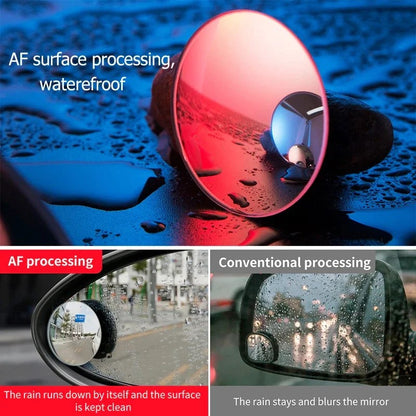 Full-View Blind Spot Rearview Mirrors For Car (Pair of 2)