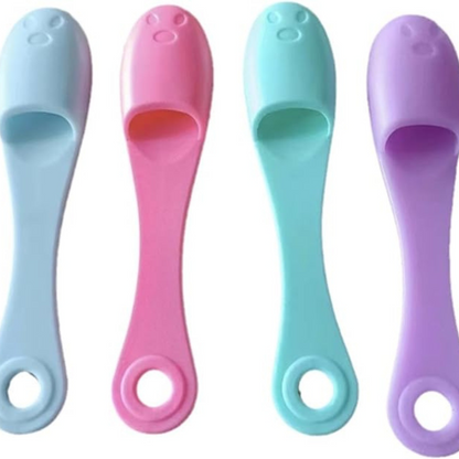 Double-Sided Silicone Face Wash Brush