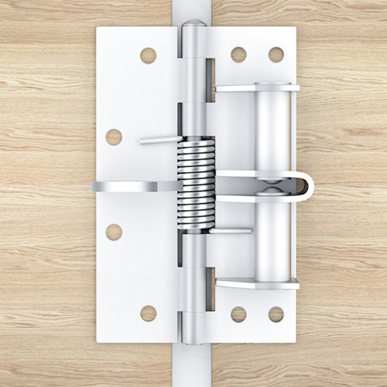 Self-Closing Door Hinge Black