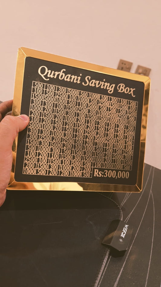 Qurbani Money Saving Box