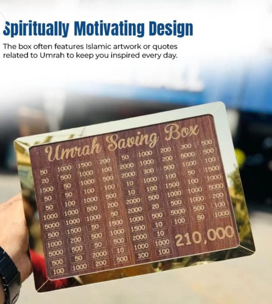 Umrah Money Savings Box