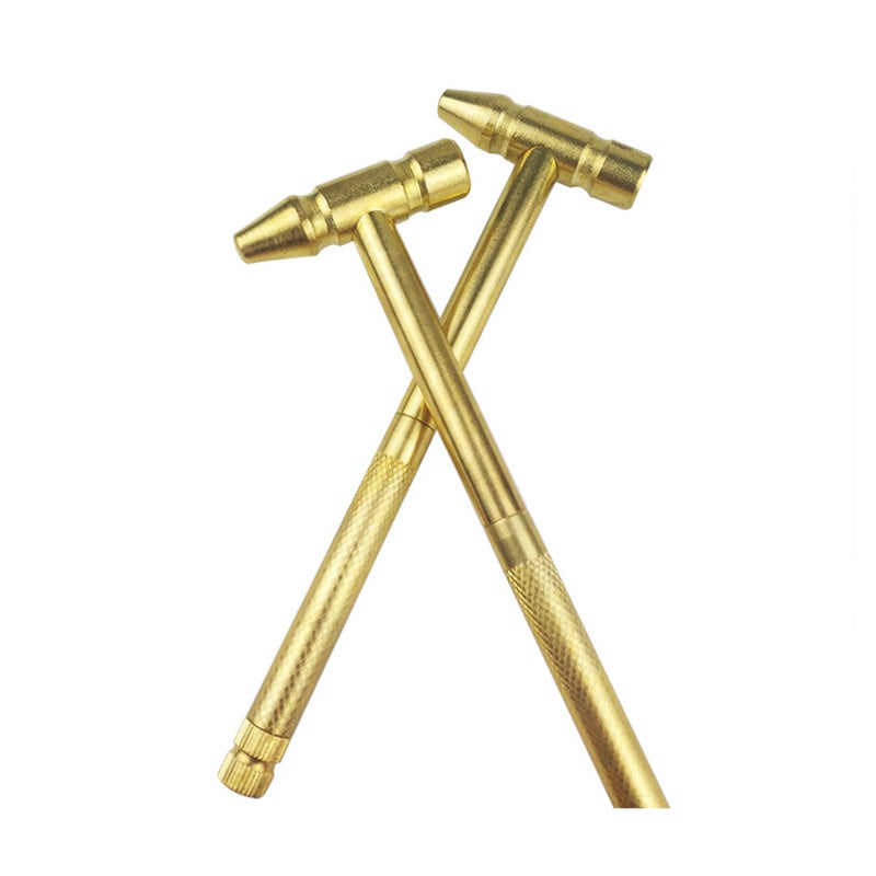 Multifunctional 6 in 1 Brass Hammer