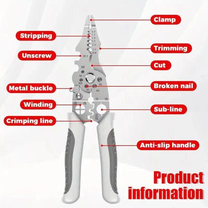 Multifunctional Electrician Wire Stripper